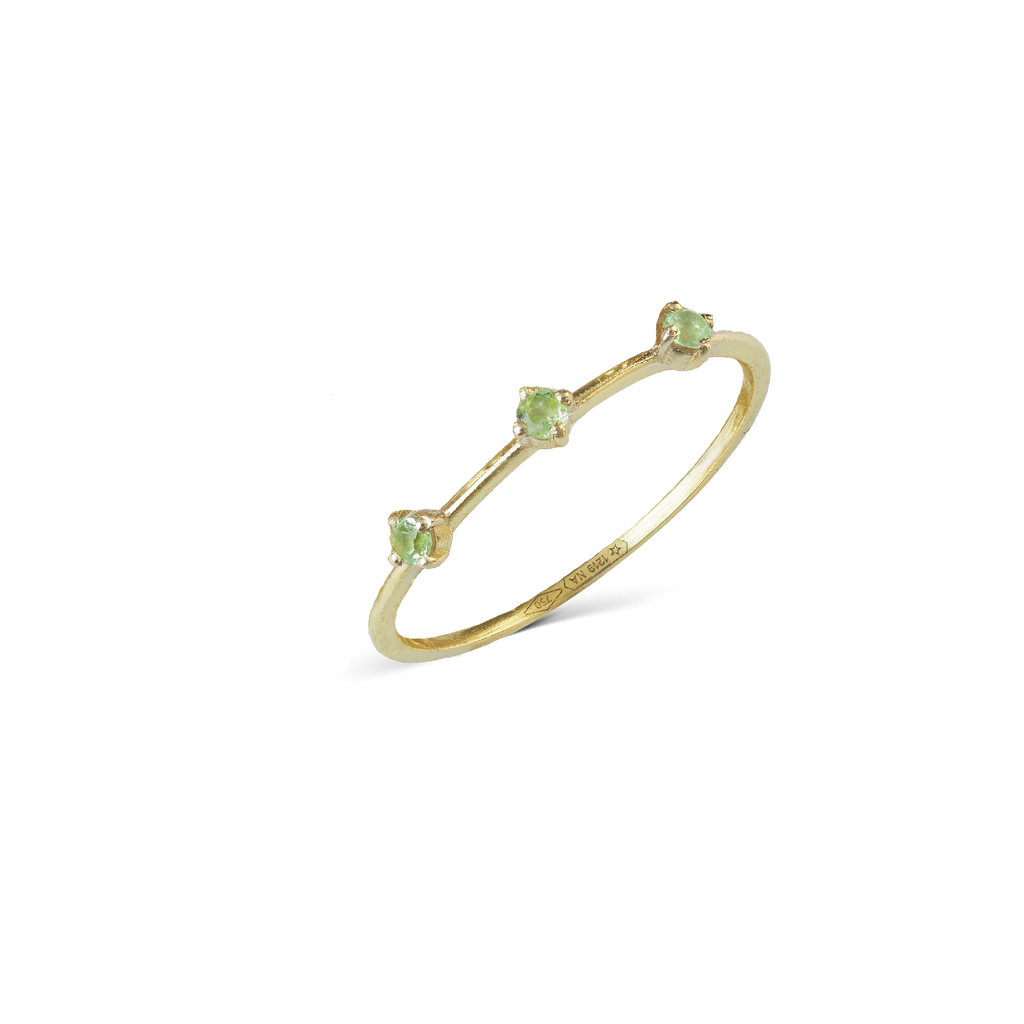 Anello Triple Gem