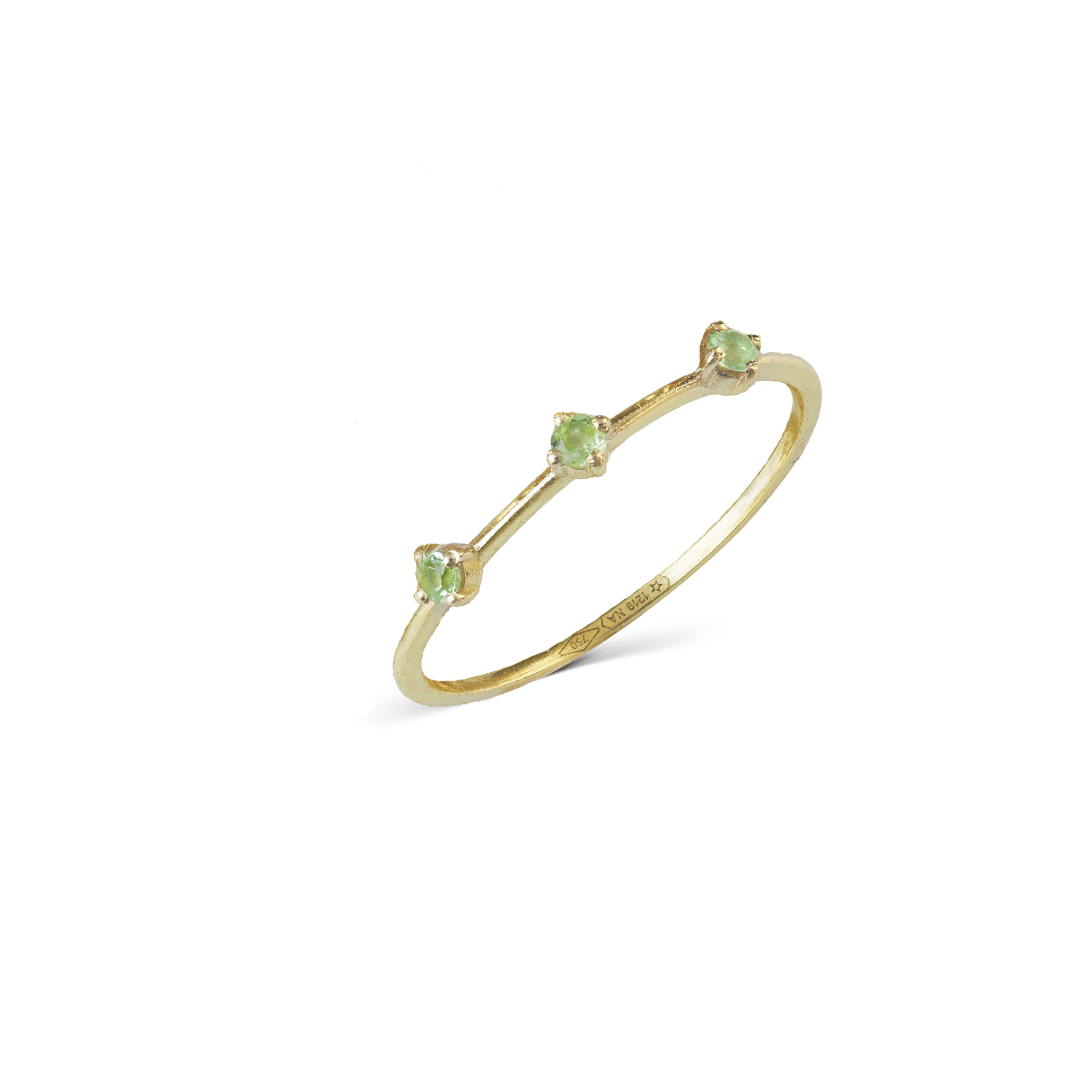 Anello Triple Gem