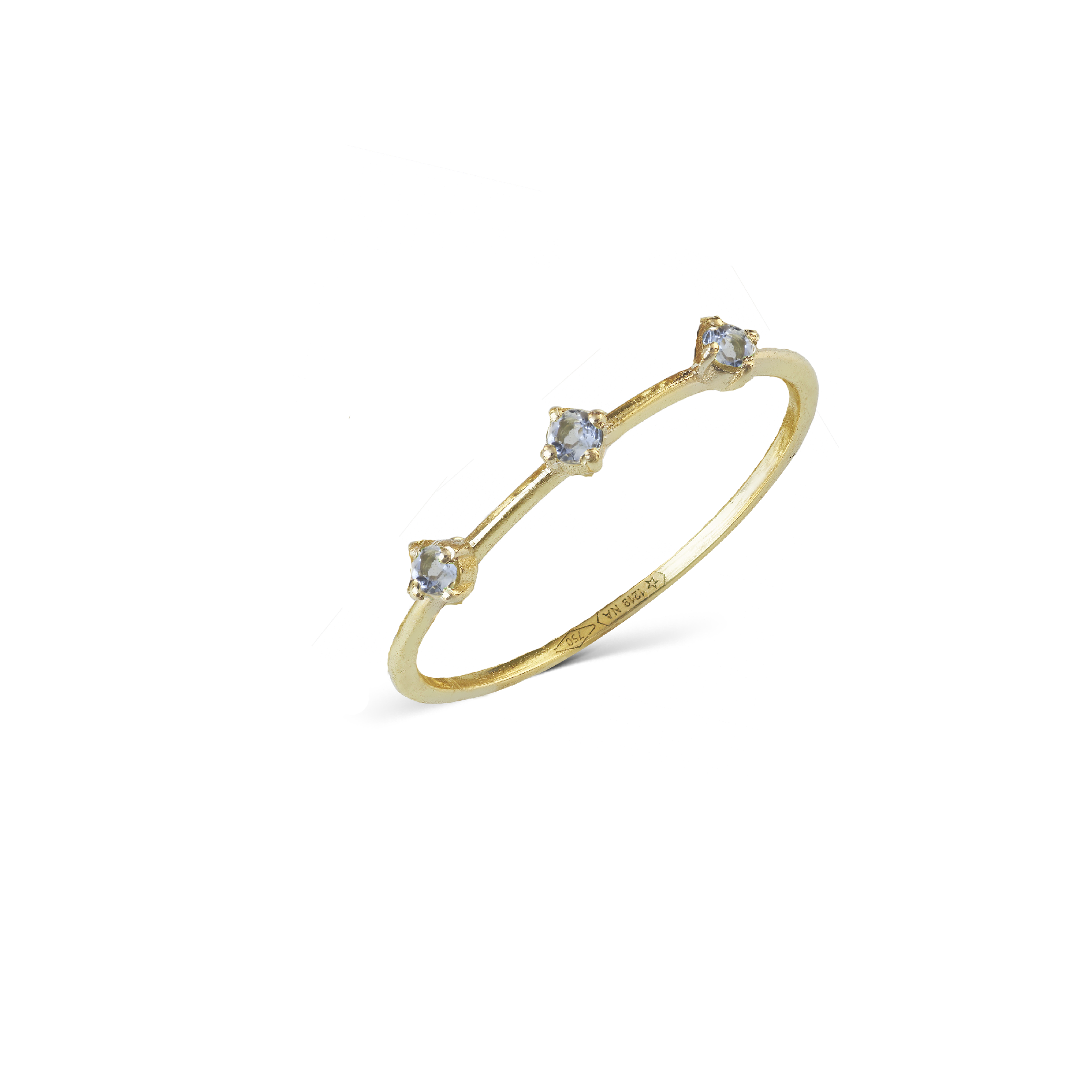 Anello Triple Gem