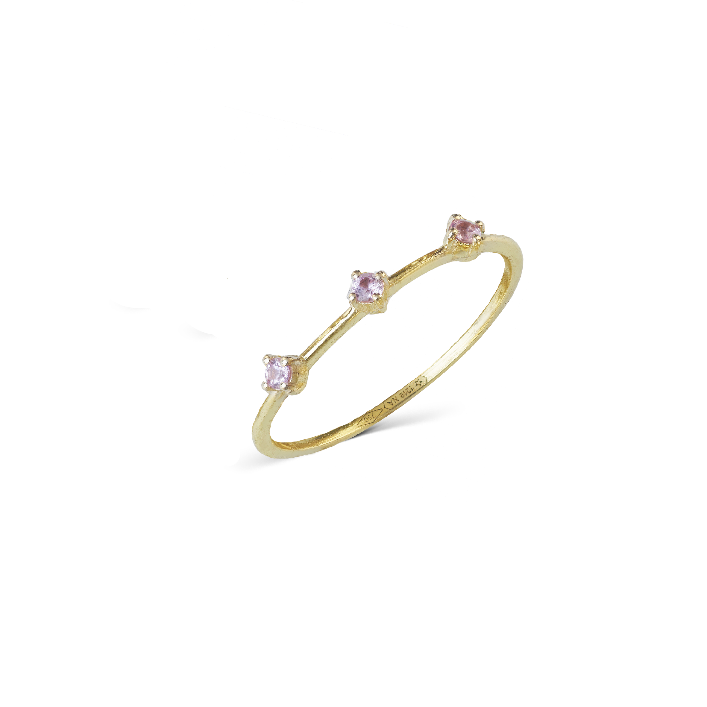Anello Triple Gem