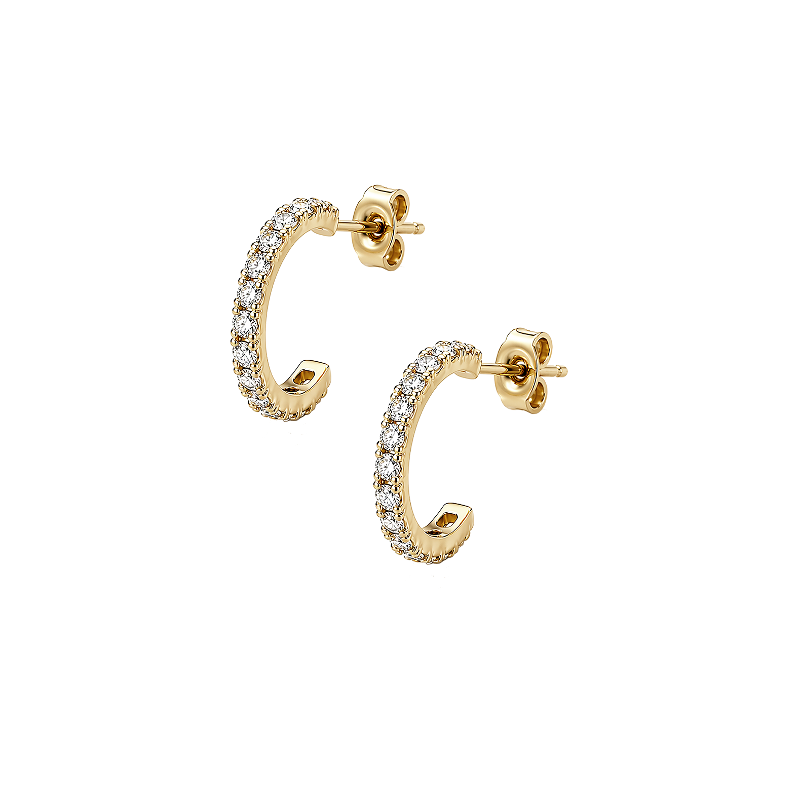 Orecchini Shiny Hoops