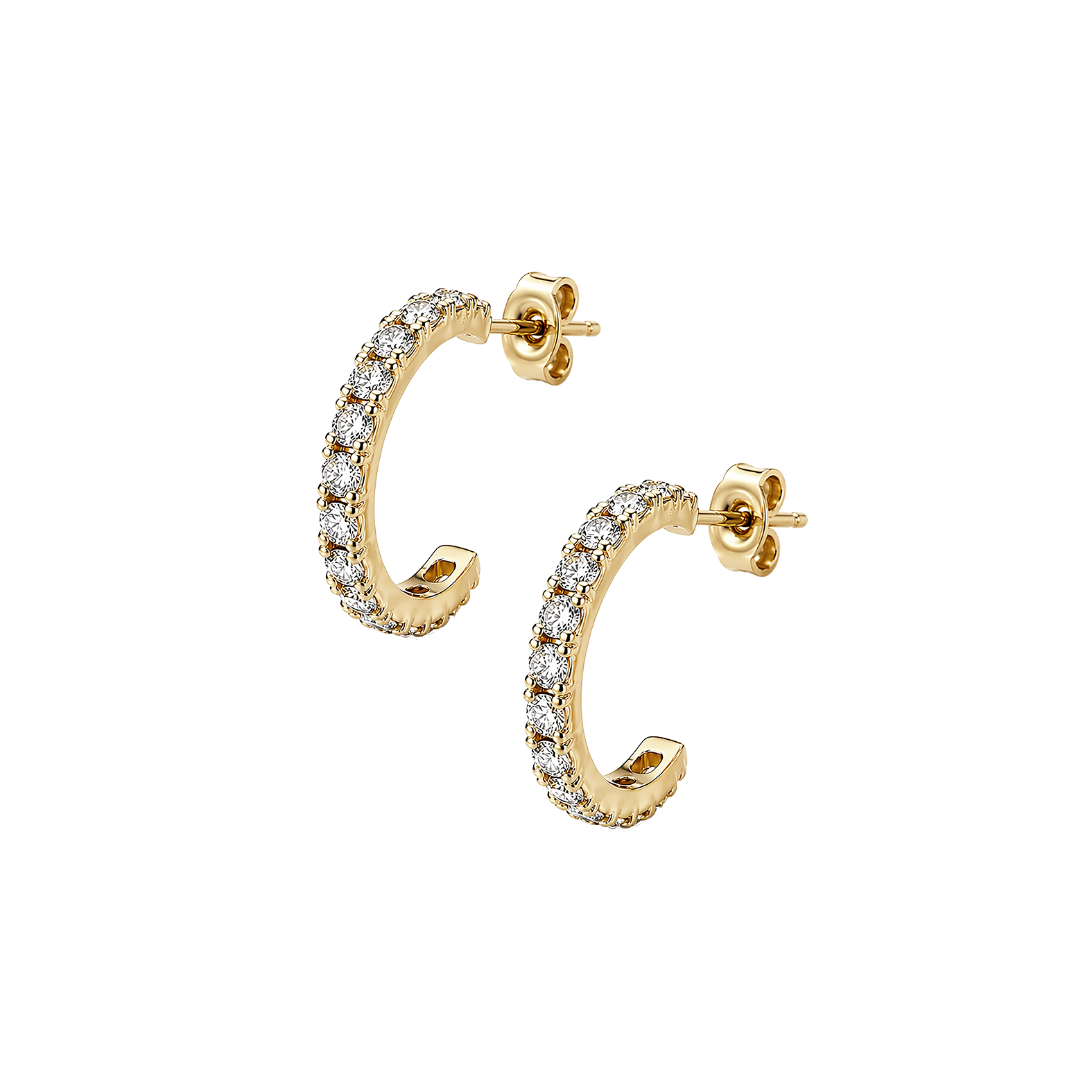 Orecchini Shiny Hoops