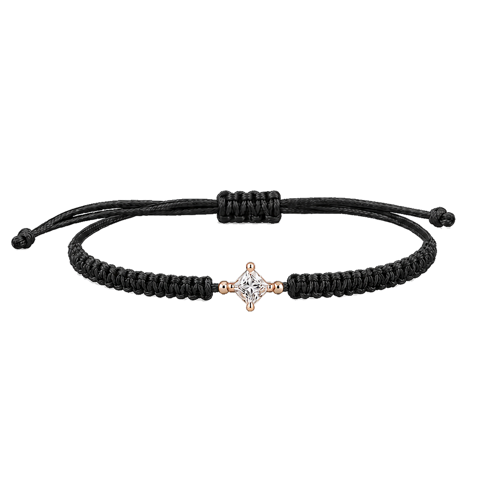 Bracciale Cordino Carré
