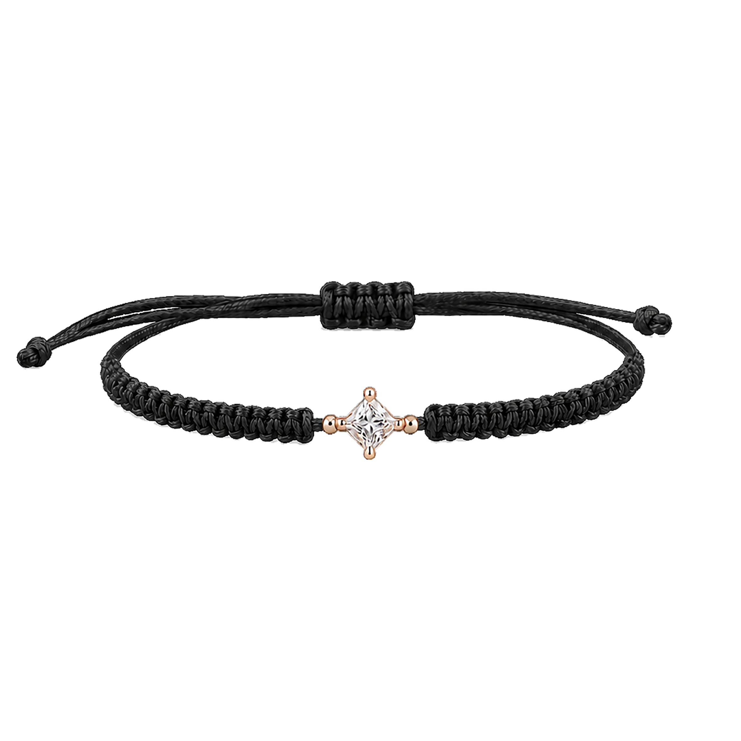Bracciale Cordino Carré