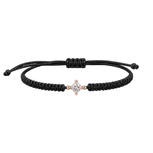 Bracciale Cordino Carré