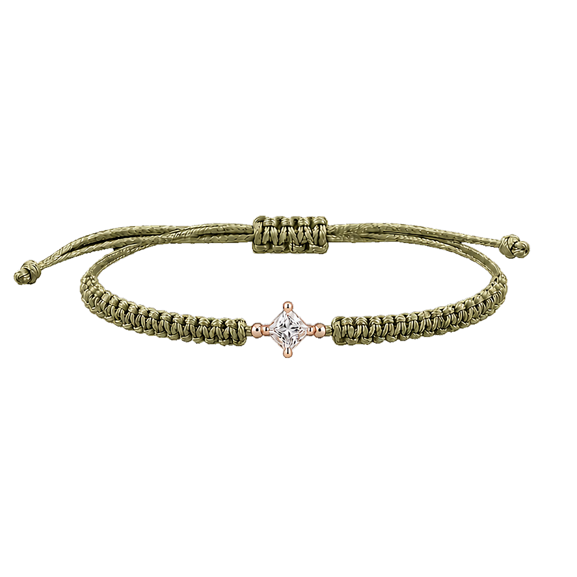 Bracciale Cordino Carré