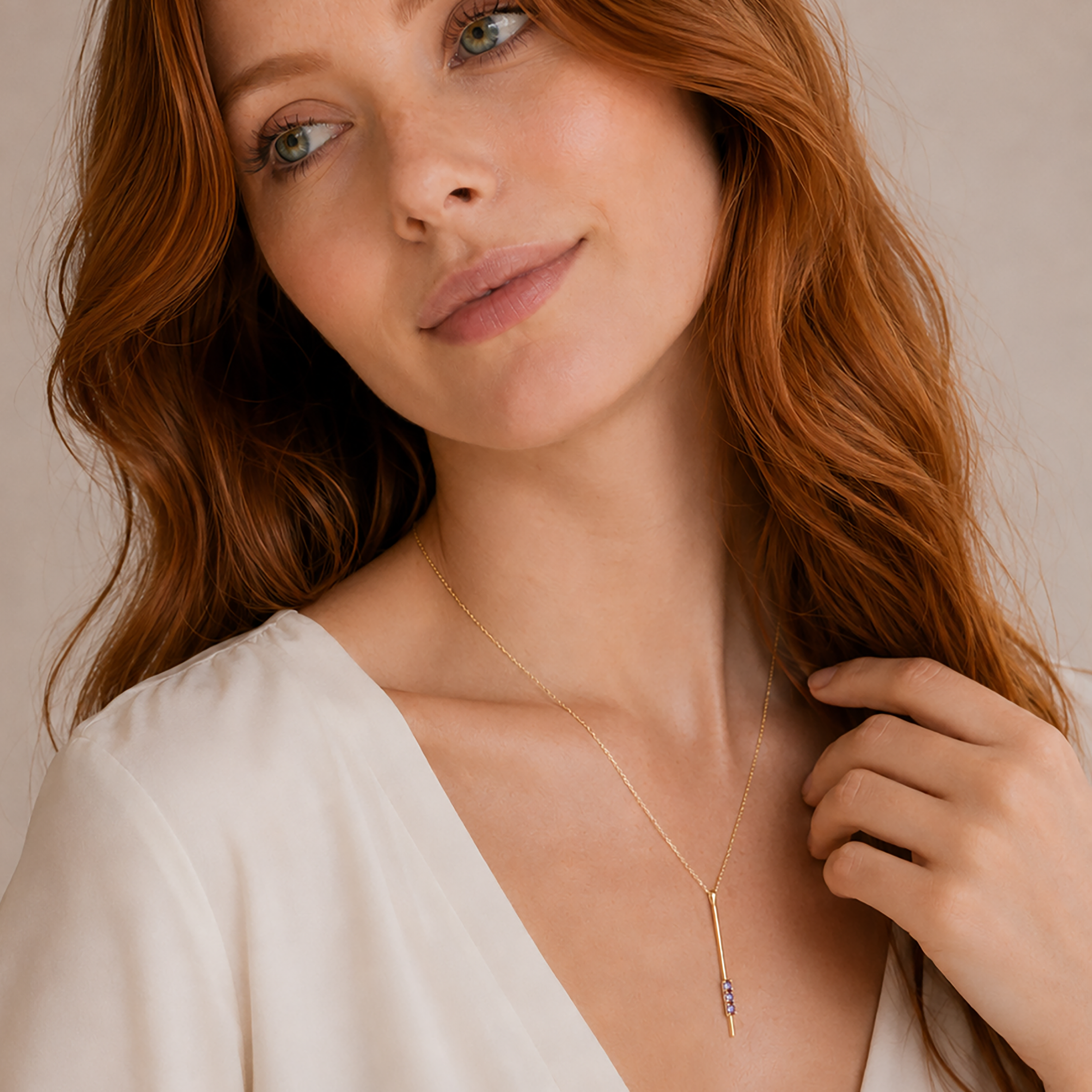 Collana Barra Verticale