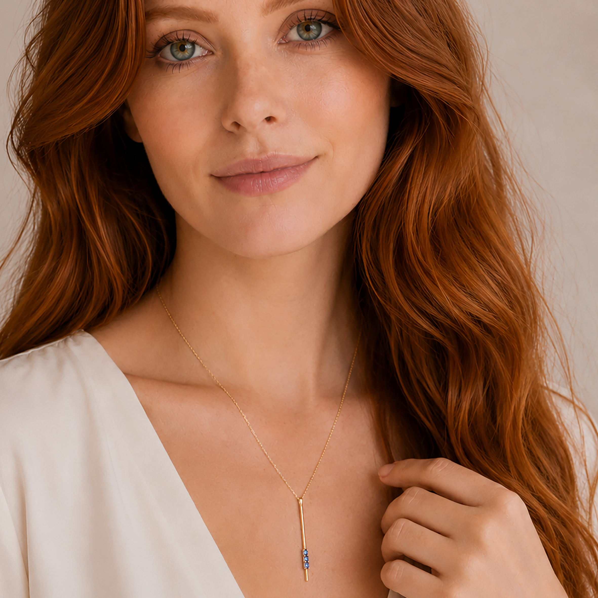 Collana Barra Verticale