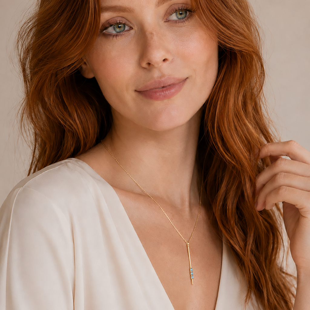 Collana Barra Verticale