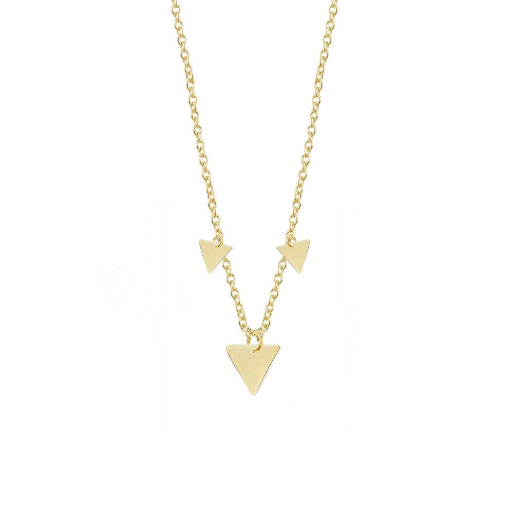 Collana Triple Triangle