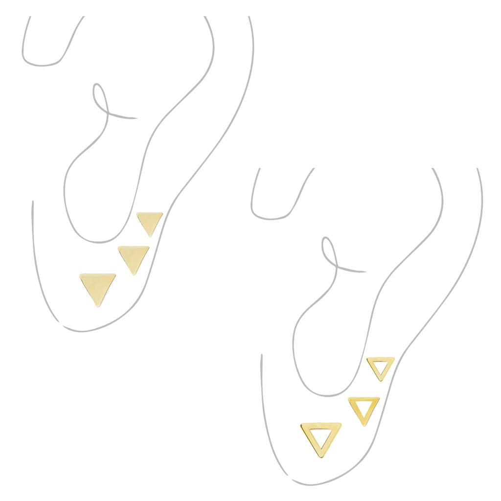 Orecchini Triangle
