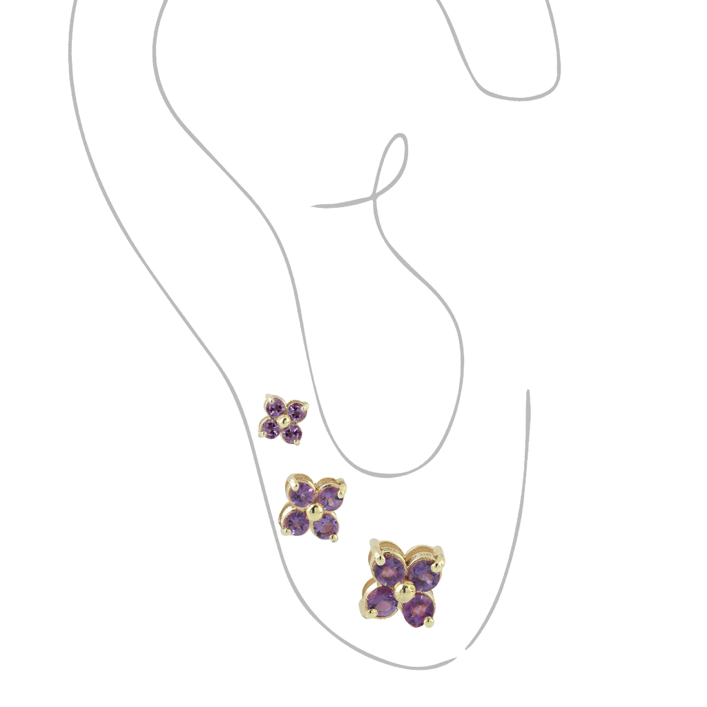 Set di Orecchini Flowers