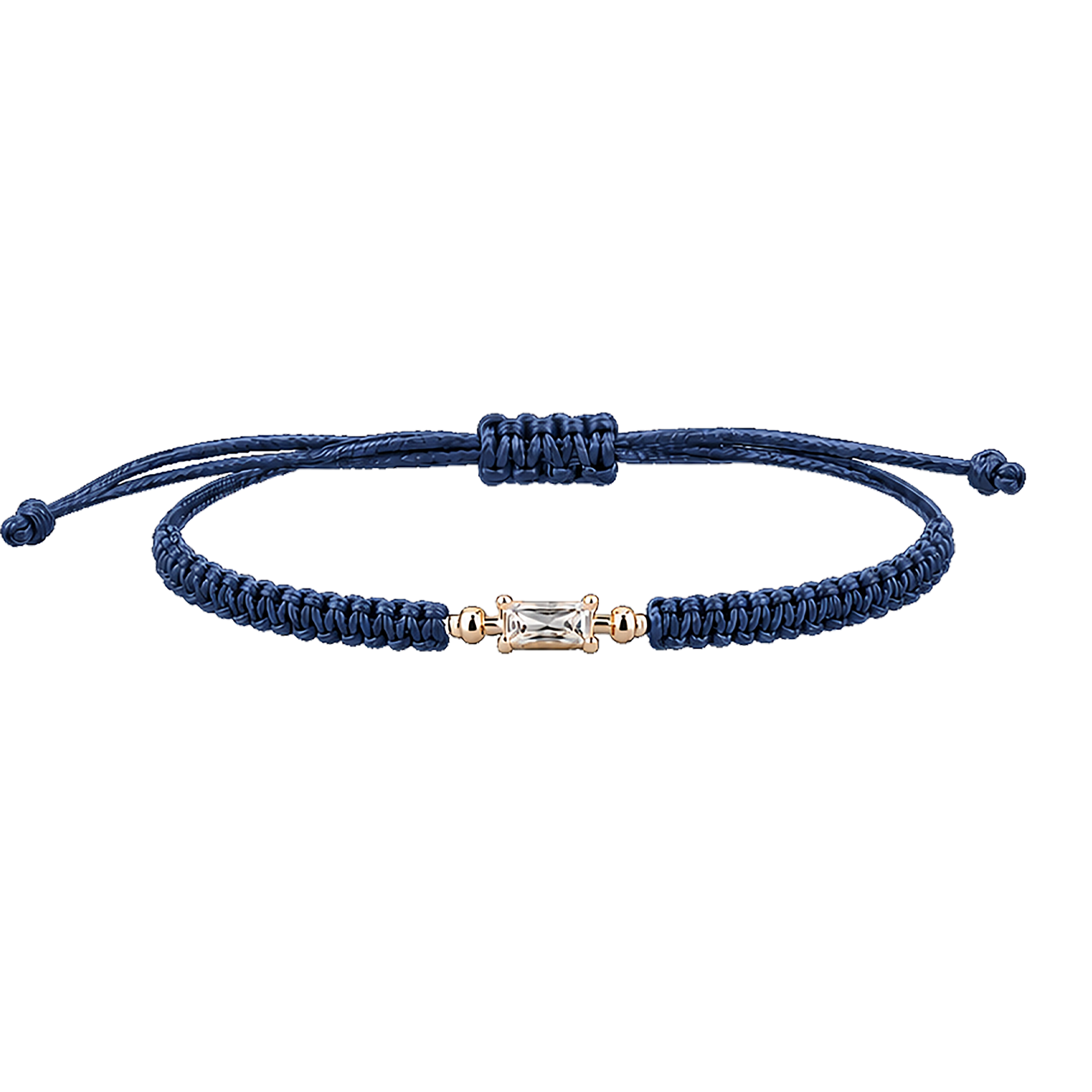 Bracciale Cordino Baguette