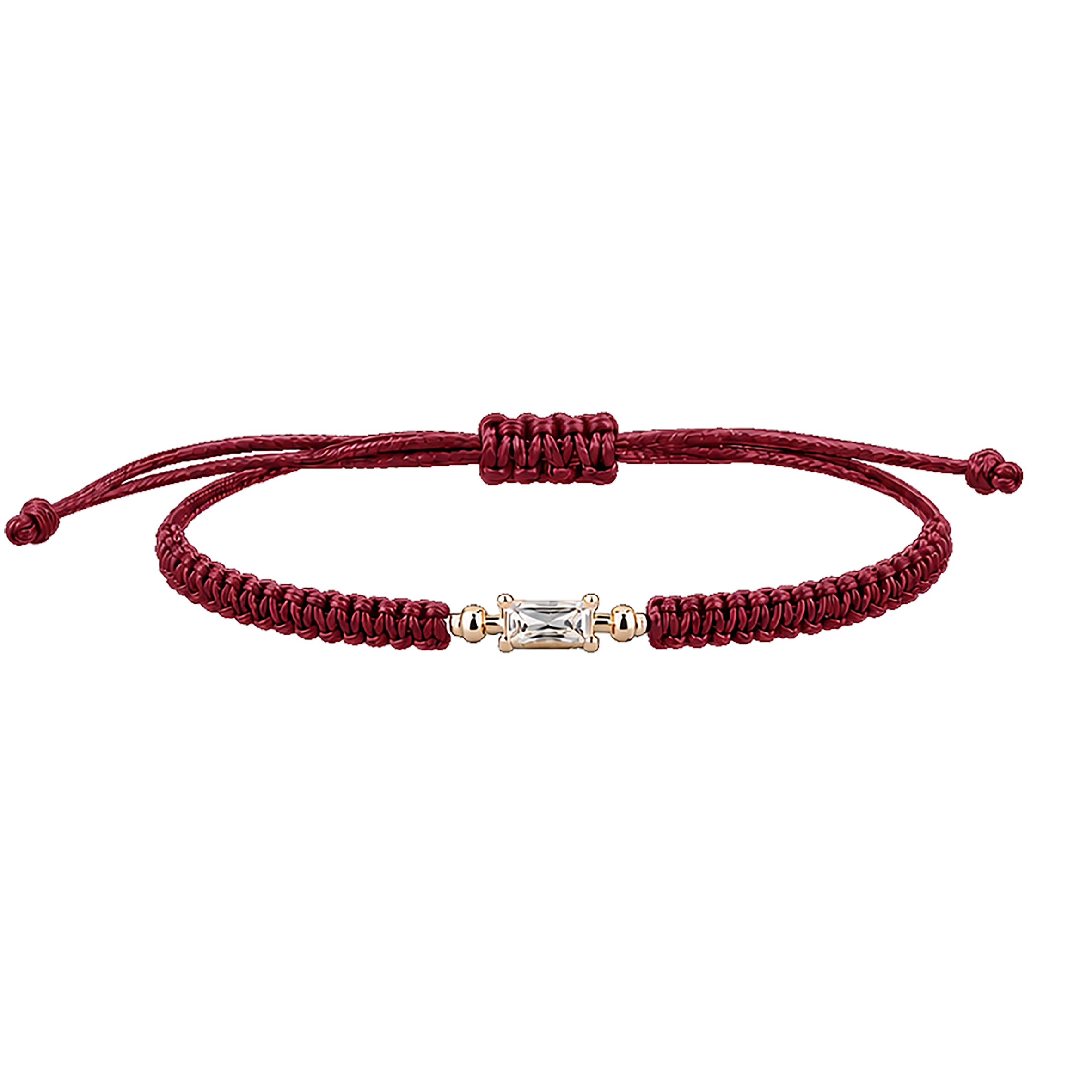 Bracciale Cordino Baguette