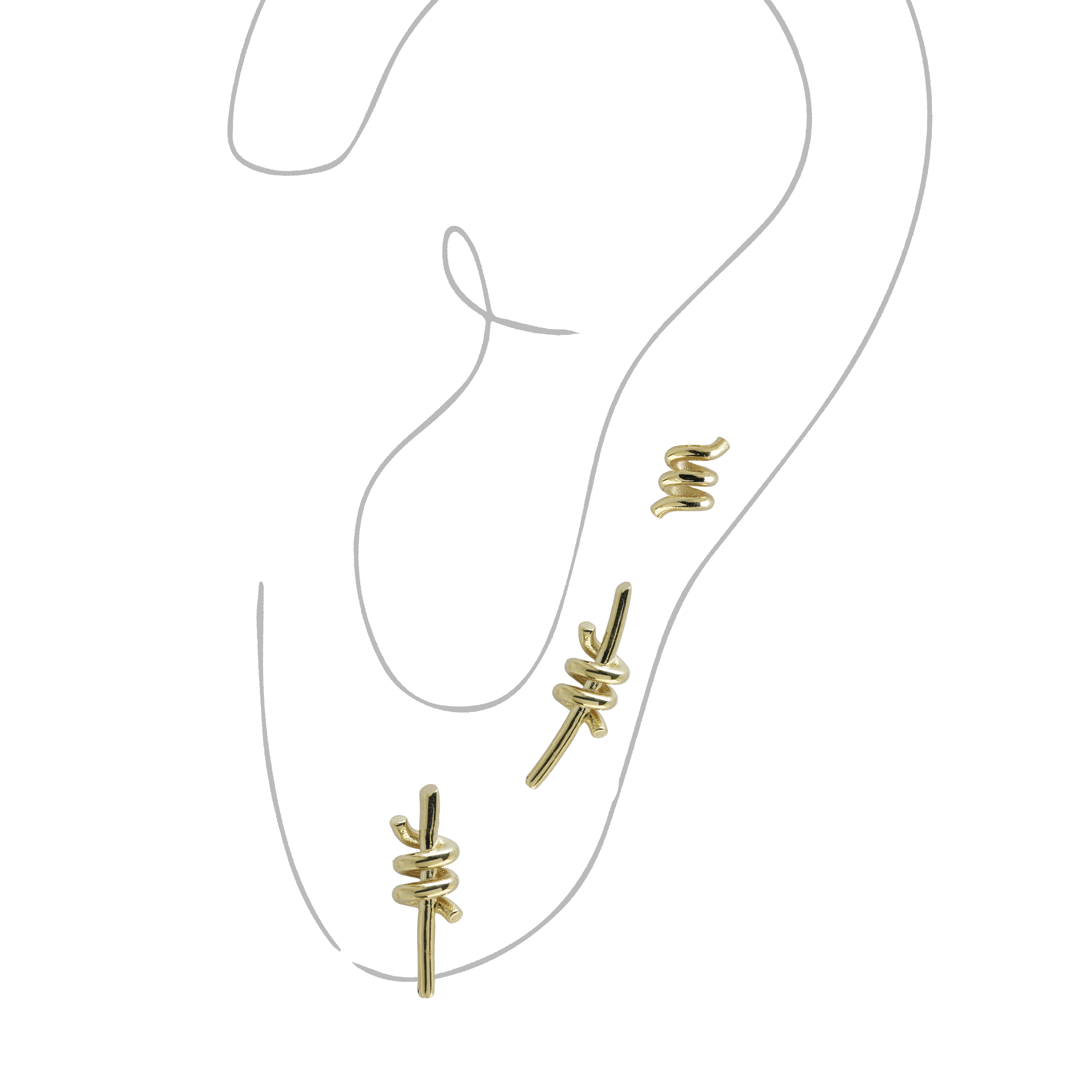 Orecchini Knot
